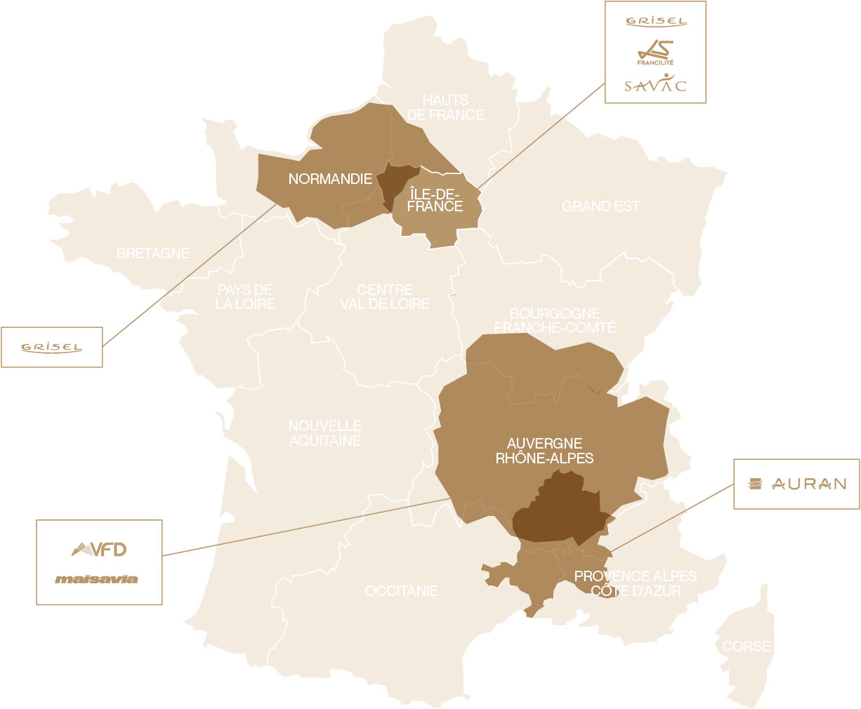 Les entreprises CFTR données 2025